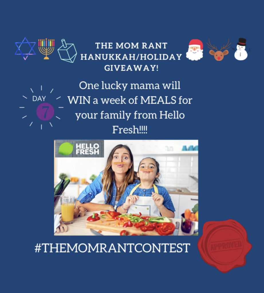 Day 7: The MOM Rant Hanukkah/Holiday Giveaway