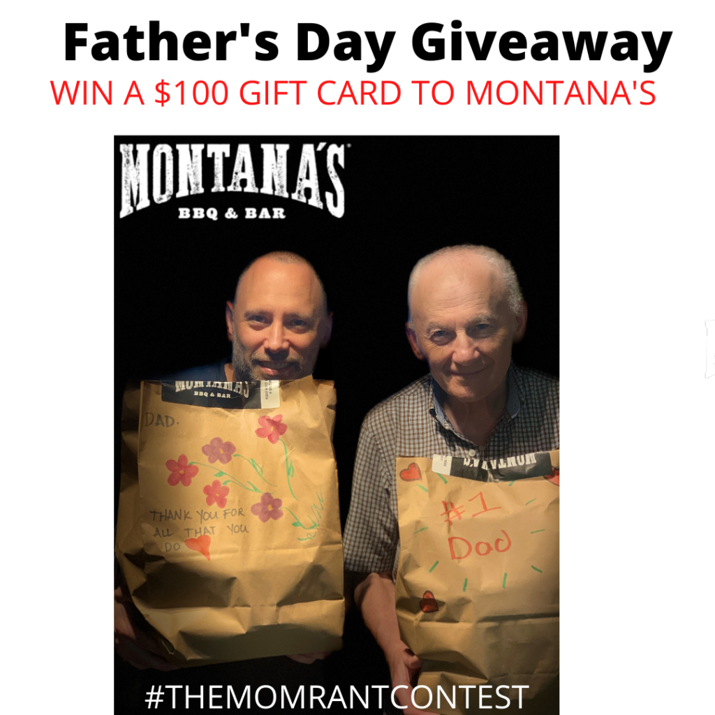 Montana's Father's Day Giveaway Post